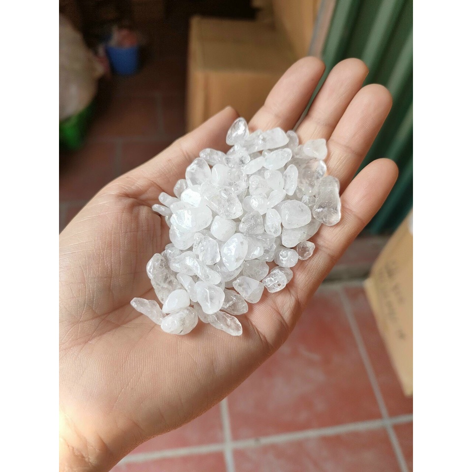 (Giá siêu rẻ) Vụn đá th.ach a.nh đã mài bóng 100gram