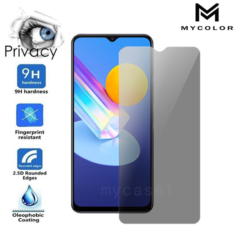 Kính cường lực bảo vệ màn hình chống nhìn lén cho VIVO Y76 Y02 Y02s Y15s Y15a Y72 Y33s Y21 Y20 Y20s Y20i Y20g Y11s Y12s Y12a Y19 Y17 Y15 Y11 Y12 Y51 Y31 Y50 Y30 4G 5G 2022