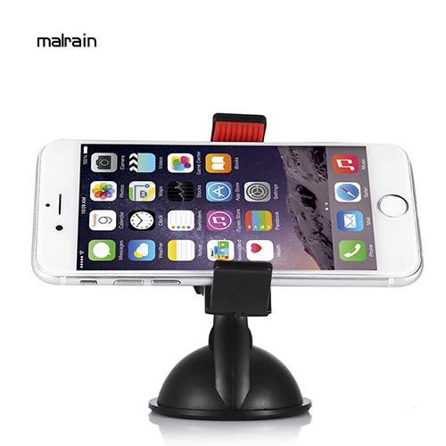 Maln_360° Giá Đỡ ĐiệN ThoạI GắN KíNh ChắN Gió Xe Hơi