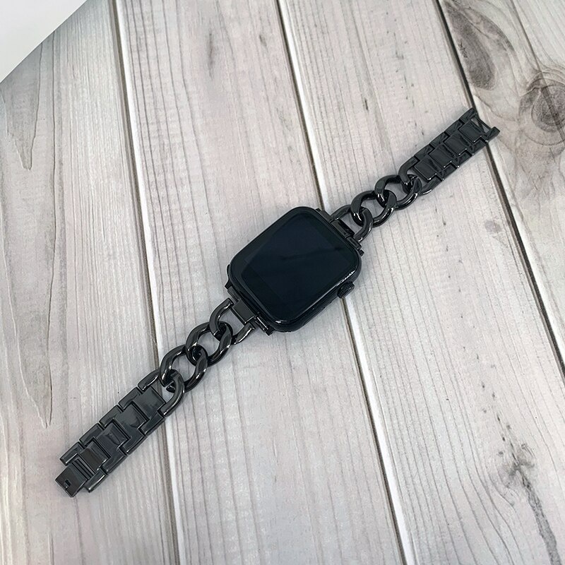 Dây Đeo Inox Cho Đồng Hồ Thông Minh Apple Watch 40mm 44mm 38mm 42mm Series 7 6 5 4 3 2