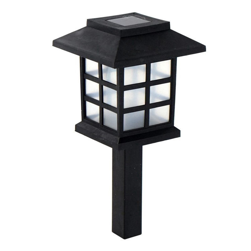 Set 2 đèn LED năng lượng mặt trời dùng trang trí vườn