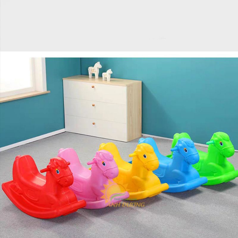 Bập bênh cho bé - nhiều màu