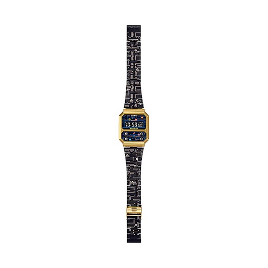 Đồng Hồ Casio Nam Dây Thép Không Ghỉ Chính hãng A100WEPC-1BDR