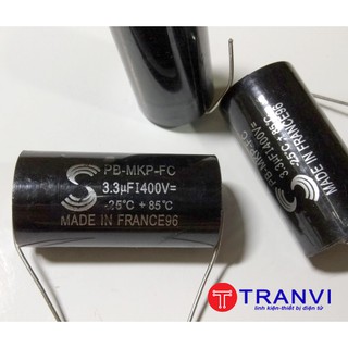 TỤ PHÂN TẦN LOA TREBLE 3,3MF 400V-BỘ 2 CÁI