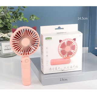 (Sạc USB) Quạt Cầm Tay Mini Xoay 180 Độ Gió Siêu Mạnh