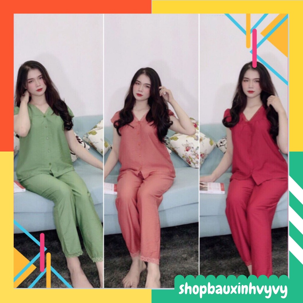 [HOT] Bộ đũi bầu mặc trước và sau sinh, chất đũi mềm min, hàng loại đẹp