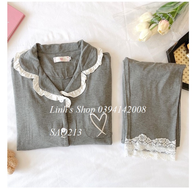 Bộ Bầu Dài Tay Sau Sinh-SAQ133