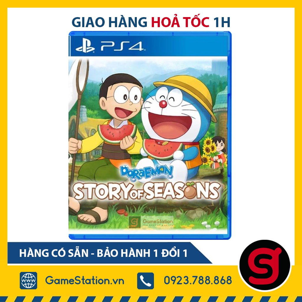 Đĩa Game PS4: Doraemon Story of Seasons