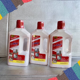 Nước tẩy gạch cao cấp G- okey tẩy xi măng, nhựa, sơn, vết ố 900ml