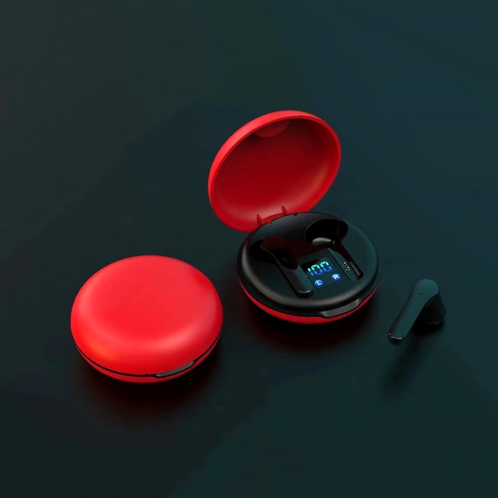 Noise Reduction TWS Gaming Earphone IPX5 Waterproof Wireless Running Fitness Bluetooth-compatible Headset withELEN