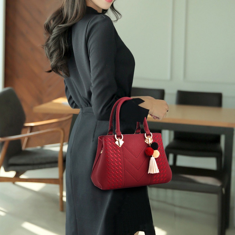 Túi đeo chéo IELGY da mềm phong cách retro thời trang