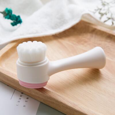 Bàn Chải Rửa Mặt 2 Đầu Silicone