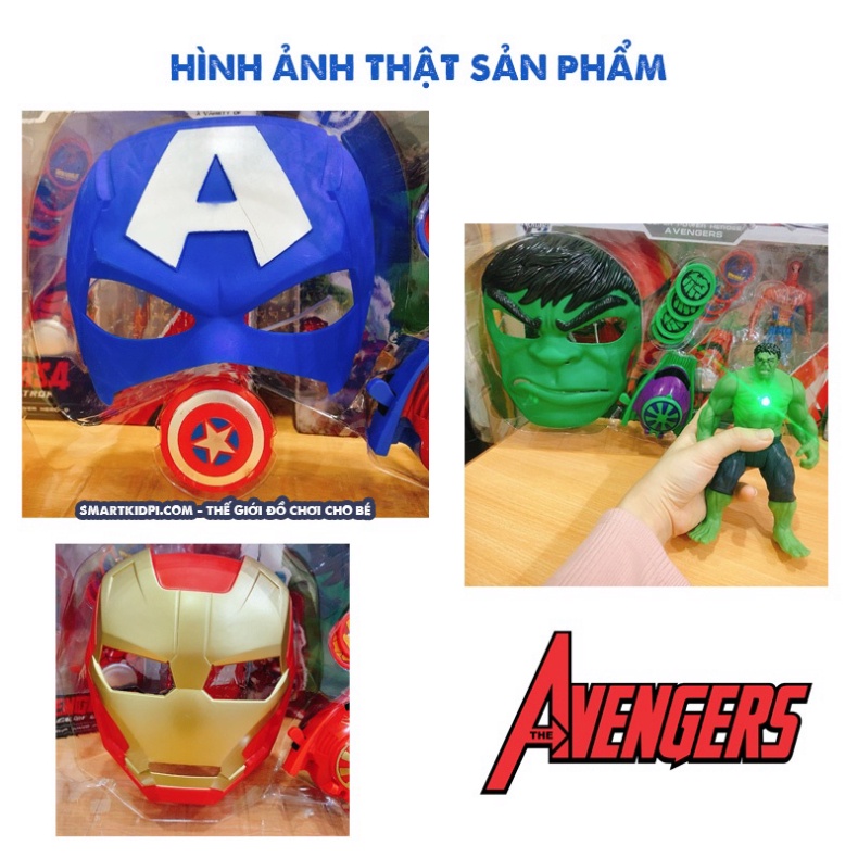 - BỘ ĐỒ CHỚI SIÊU ANH HÙNG IRON MAN COMBO MẶT NẠ VÀ PHỤ KIỆN ĐI KÈM