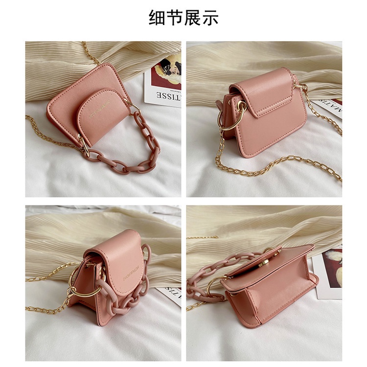 EnviroSax túi nhỏ nhắn nữ tươi mát túi đeo vai túi vuông nhỏ