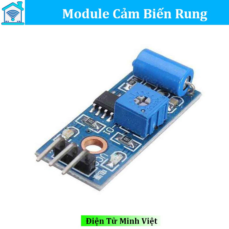 Mach điện modul cảm biến rung