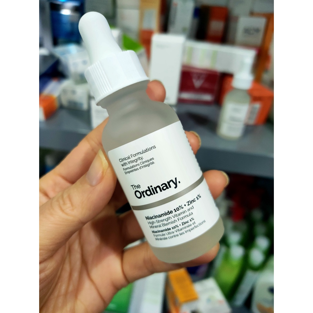The Ordinary Niacinamide 10% + ZinC 1% làm dịu da ngừa thâm mụn
