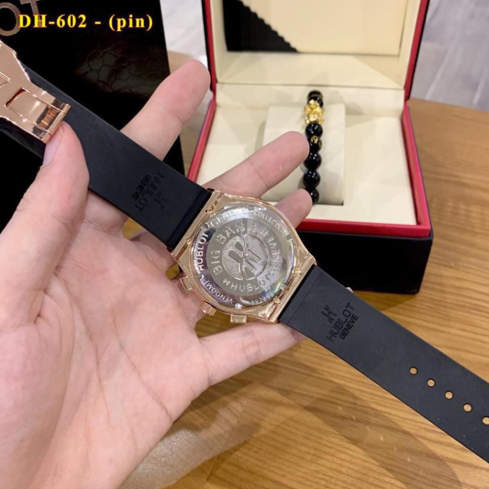 [Free Ship]  [Nam nữ] Đồng hồ Nam Hublot 36-42mm đính đá cao cấp | BigBuy360 - bigbuy360.vn