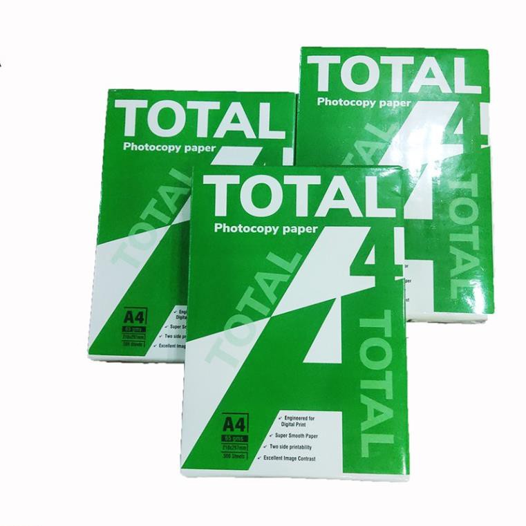 Giấy in A4 TOTAL định lượng 65gsm