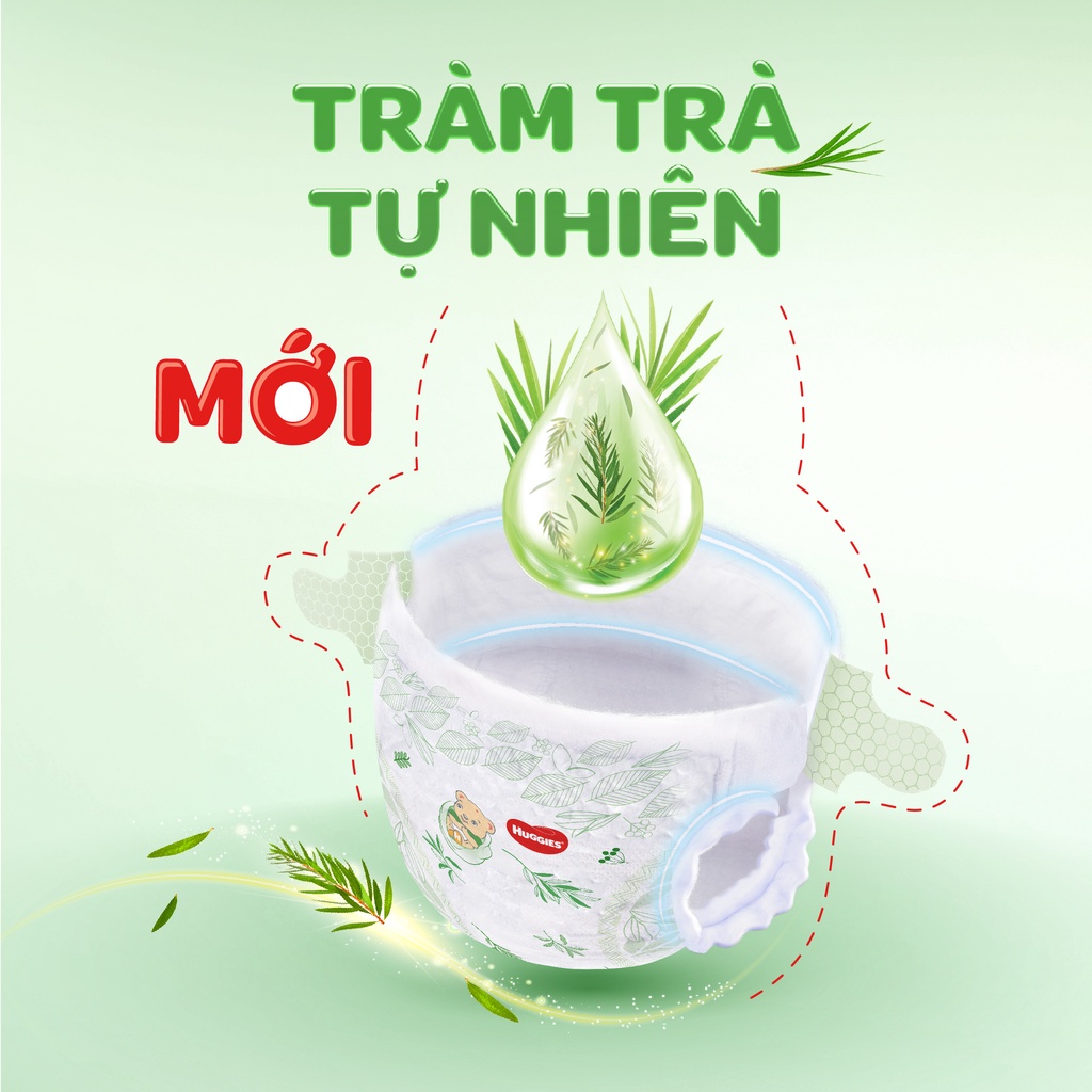 [HUGMAR33B-10% max 60k đơn 400k] Tã dán sơ sinh Huggies Dry S 54 miếng + tặng 6 miếng