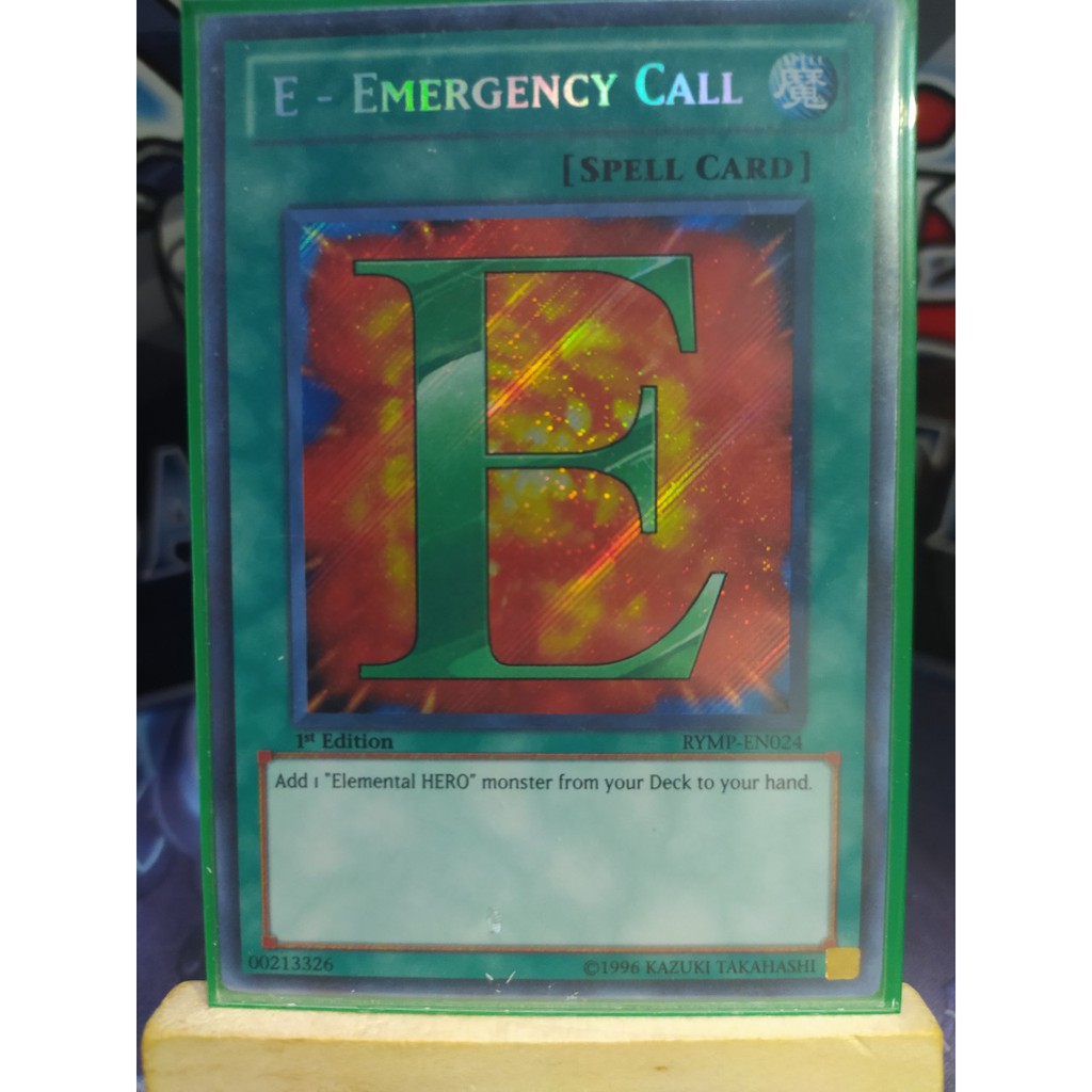 Thẻ Bài Yugioh | E - Emergency Call - RYMP-EN024 - Secret Rare 1st Edition| By Quang