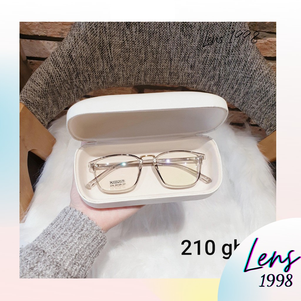 [HÀNG SẴN] Gọng kính cận nữ Lens 1998 nhựa dẻo, mắt vuông KOREA | BigBuy360 - bigbuy360.vn