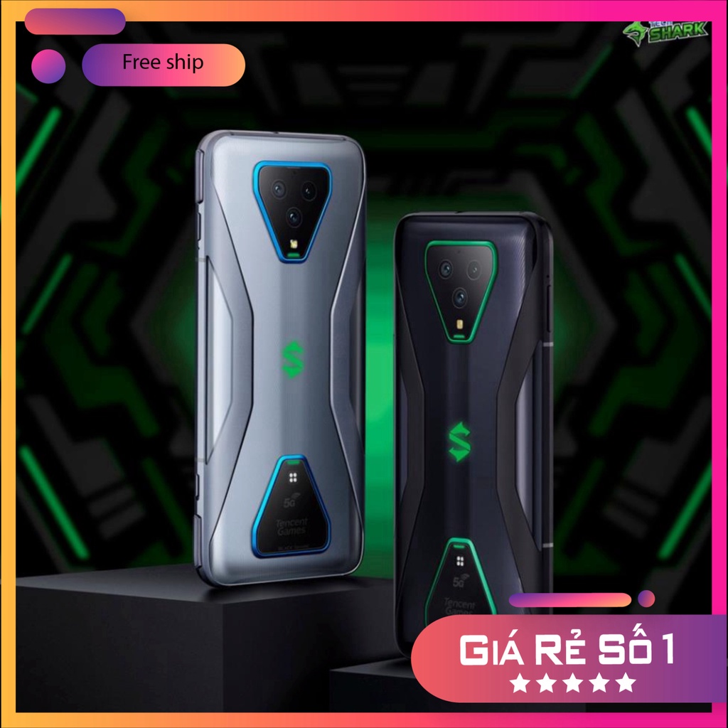 Điện thoại Xiaomi Black Shark 3   Chính hãng 100% Có Tiếng Việt - 1 Đổi 1 - Bảo Hành 1 Năm