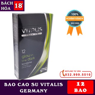 Bao Cao Su Vitalis Glow In The Dark gai nhỏ liti, bao lâu