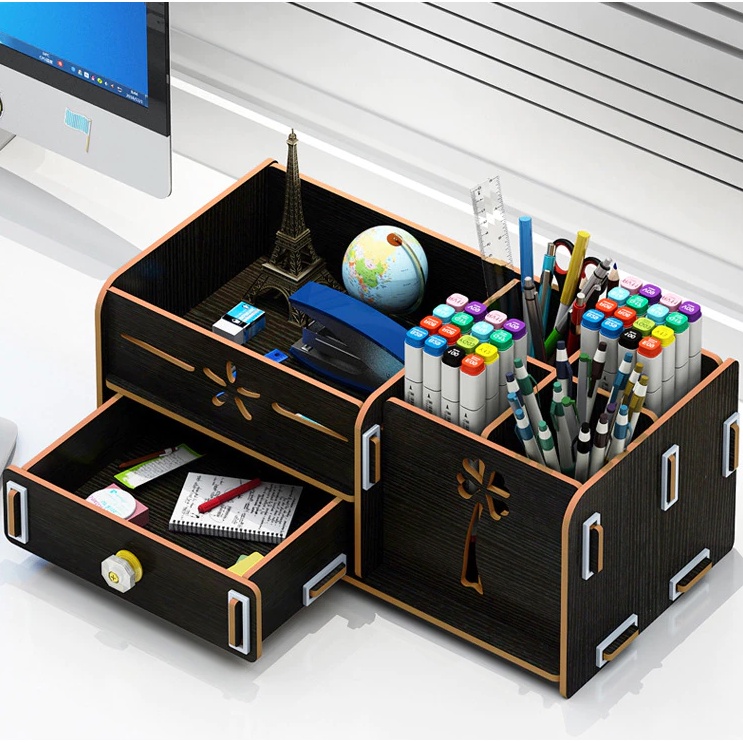 Hộp viết bằng gỗ sang trọng - HV08