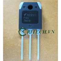 [Combo 2 chiếc] FQA7N80 Mosfet kênh N 7.2A 800V TO-3P