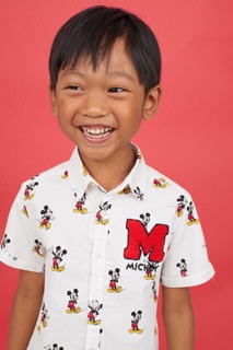 Sỉ sơ mi mickey Hm bé trai