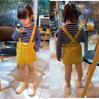 Set Yếm Bé Gái Kèm Áo (Xả Kho)
