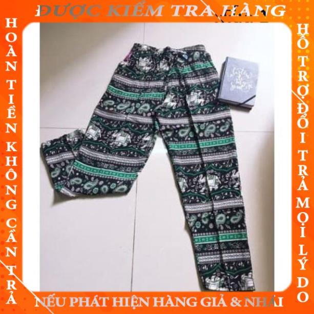 Quần lanh dài xuông gấu (Alibaba) fdinh