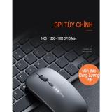 Chuột không dây Bluetooth 2.4Ghz Chính hãng Inphic tự sạc pin chống ồn cho laptop MCBook PC Tablet PAD