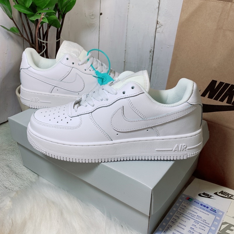 Giày thể thao sneaker trắng Full à1 nam nữ da đẹp hộp xịn 684