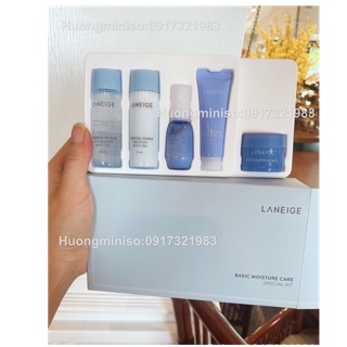SET DƯỠNG DA LANEIGE  mini 5 món