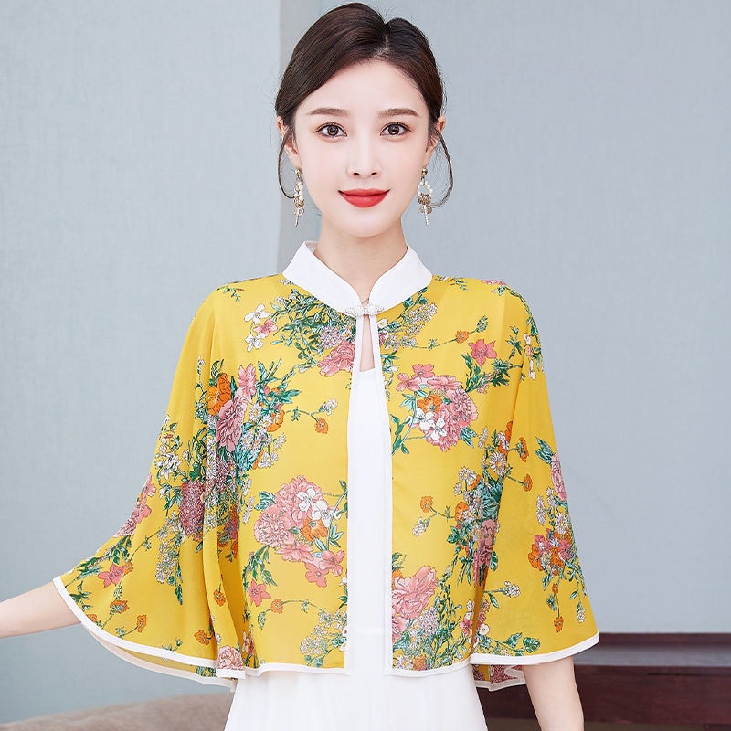 Áo Khoác Voan Mỏng Dáng Ngắn Chống Nắng Thời Trang Mùa Hè Hàng Mới