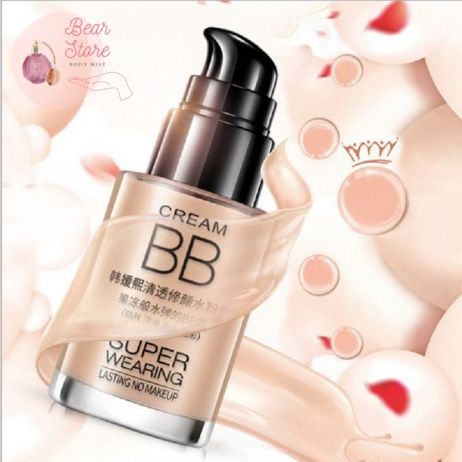 Kem Nền Lameila BB Cream Super Wearing Lasting No Makeup Che Khuyết Điểm 30ml