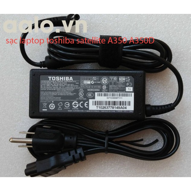 sạc laptop toshiba satellite A350 A350D