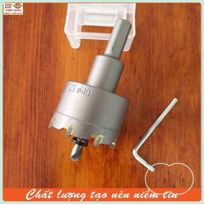 Mũi khoan sắt,inox 40mm loai tốt