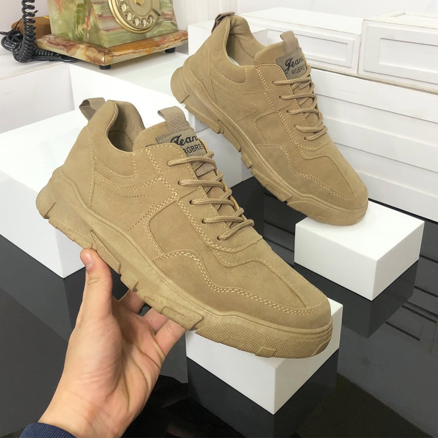 Giày Nam Da Lộn 🔴FREESHIP🔴 Giảm 35K Khi Nhập Mã [DUCP35K0] -Giày Sneaker Da Lộn Cao Cấp [ Hàng Độc Quyền]