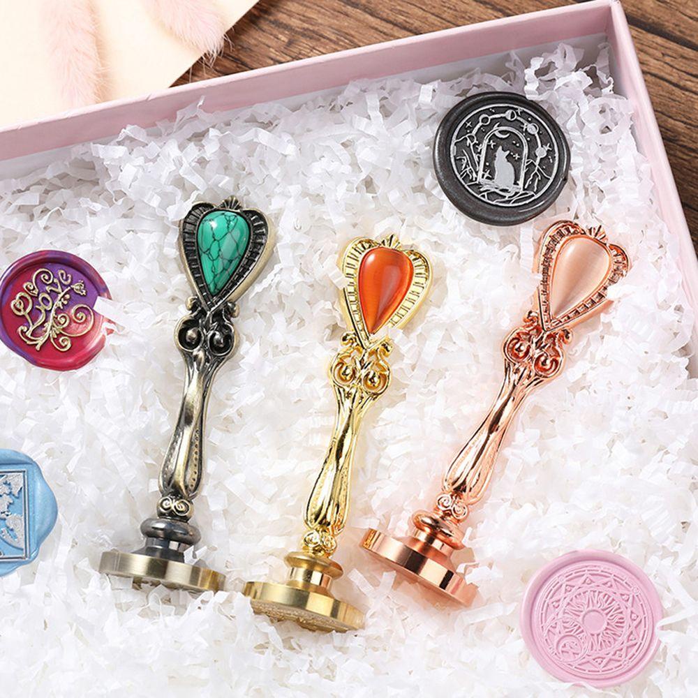 Bộ Con Dấu Đóng Dấu Niêm Phong Thủ Công Hình Bướm Cổ Điển Trang Trí Thiệp Giáng Sinh