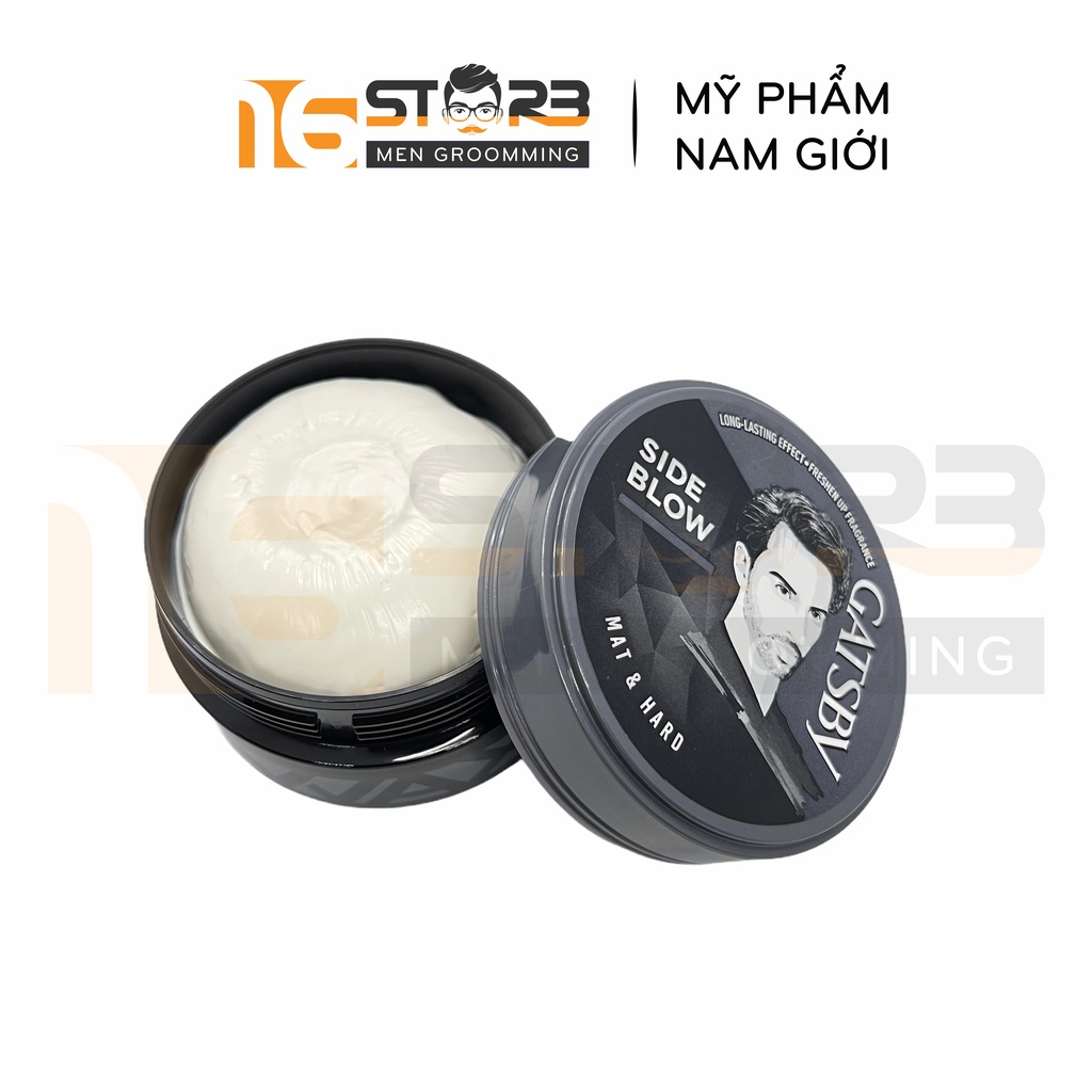 [Chính Hãng 100%] Sáp Vuốt Tóc Nam Gatsby Xám 75g - Nhập Khẩu Indonesia