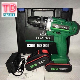 Máy Khoan Pin Limino 26V 100  Lõi Đồng