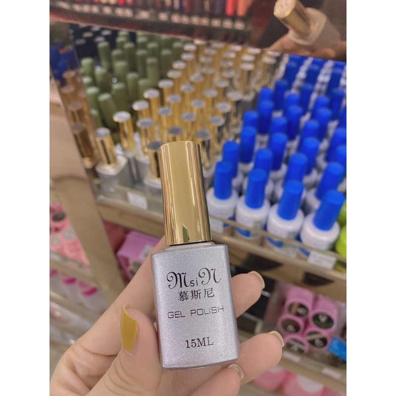 Sơn bóng gel cường lực nắp vàng