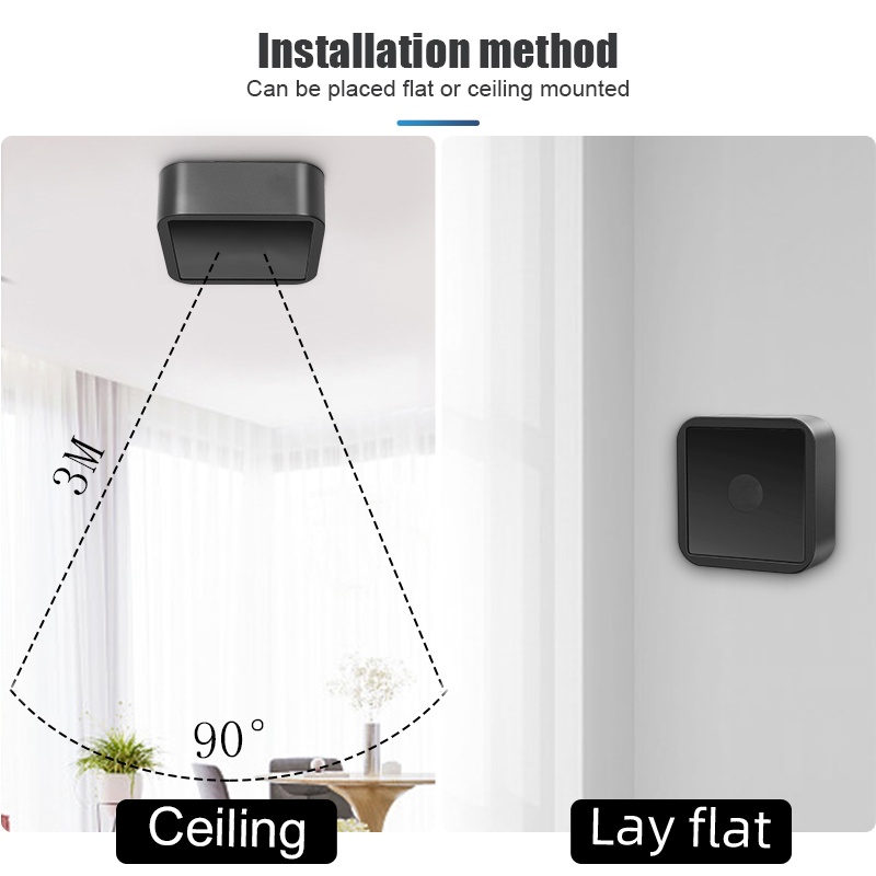 Tuya WiFi / Zigbee Cảm Biến Chuyển Động Ir Bảo Vệ Ứng Dụng Cho Gia Đình Thông Minh