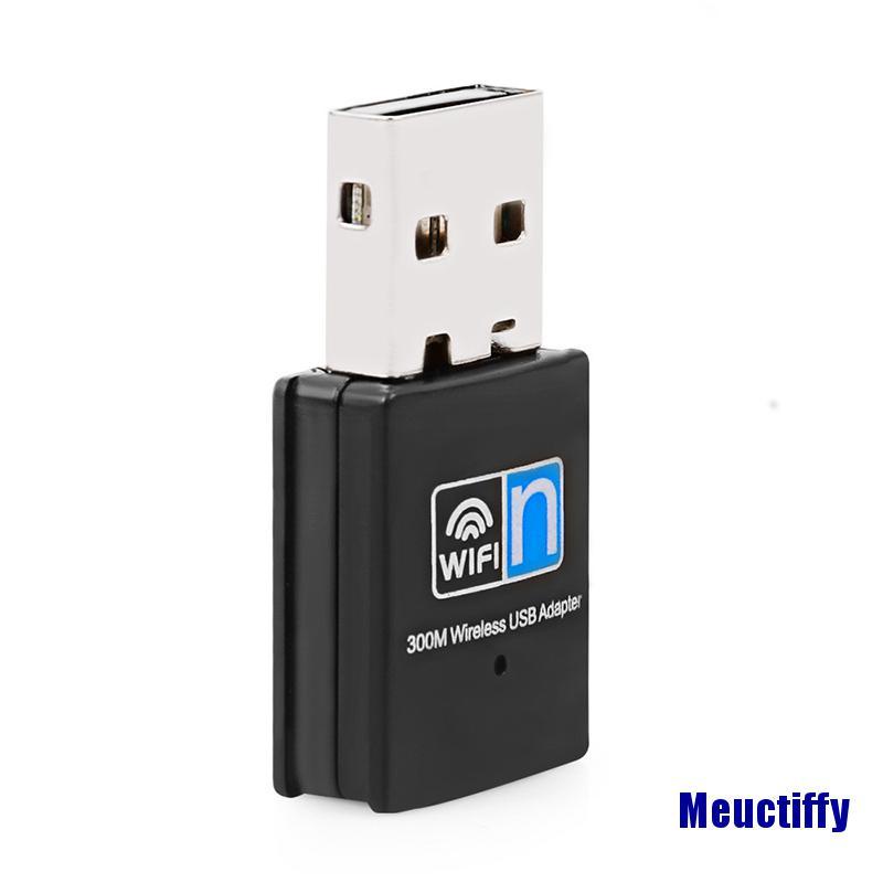 Usb Wifi Mini 300mbps Cho Laptop Windows 10 / 8 / 7 Ffy