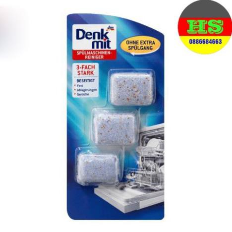 [HÀNG ĐỨC] BỘT DENKMIT VỆ SINH MÁY RỬA CHÉN BÁT - Chuẩn