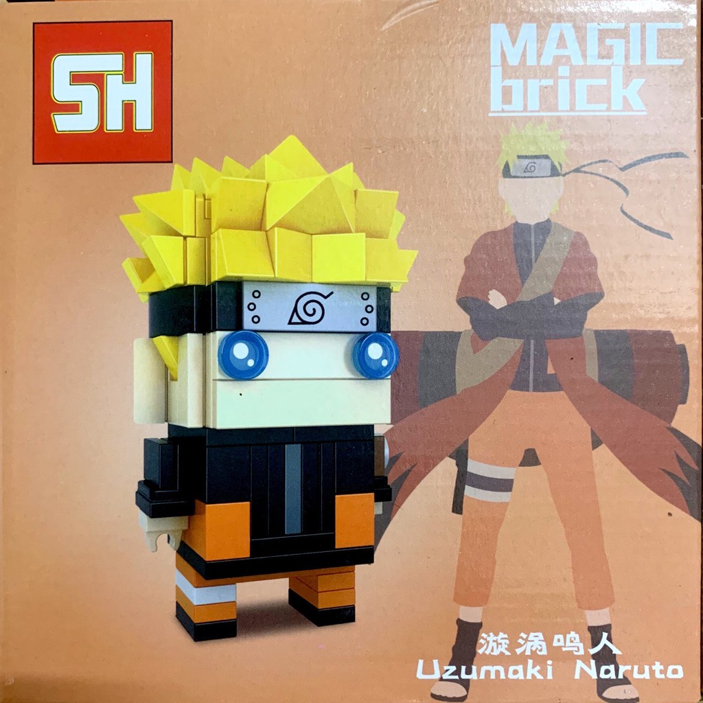Mô Hình Lắp Ráp Naruto Sai - Minifigure Đầu Vuông