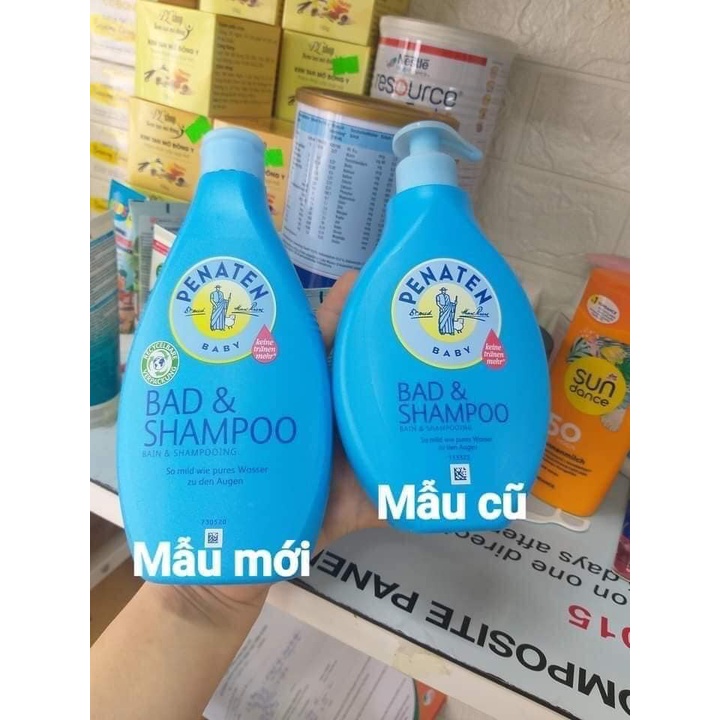 Sữa tắm gội Penaten chống cảm cúm cho bé 400ml - Đức (MẪU MỚI)