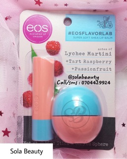 Son dưỡng dạng trứng + thỏi EOS